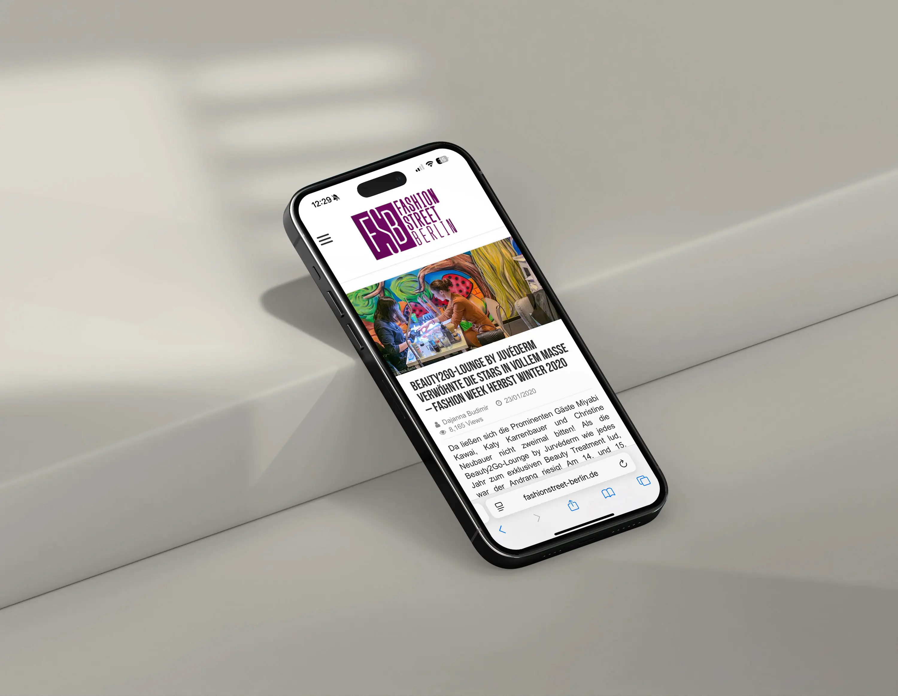 Glamour pur bei der Fashion Week – André & Serdal stylen Stars in der Beauty2Go Lounge