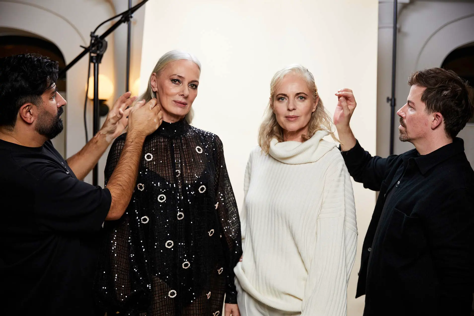 Marcel O Fashionshow BTS Andre Serdal Hair Make up Experts 228